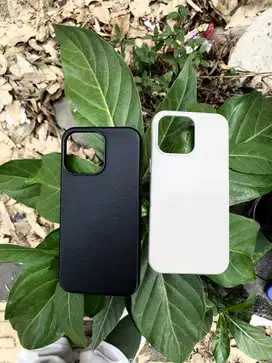 Leather Case Apple Logo Magsafe iPhone 15 Pro Max