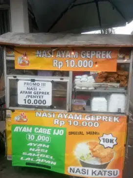 Dibutuhkan Karyawan untuk Jualan ayam geprek