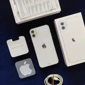 iPhone 11 64 GB iBox Resmi Second Fulset mulus Pemakaian