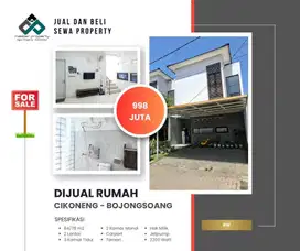 Rumah di Cluster Bojongsoang – Tenang dan Nyaman, Siap Ditempati