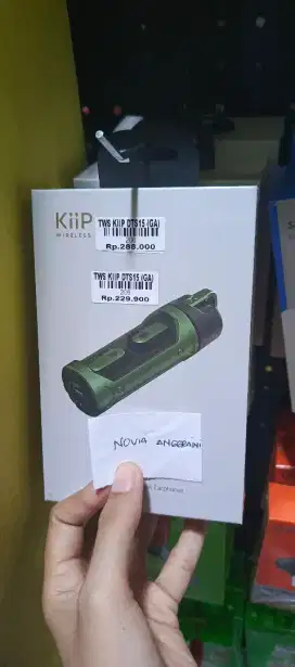 KiiP Wireless DTS15 TWS Earphones | ATLANTIS DAHSYAT