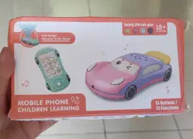 Mainan Musik Anak - HP berbentuk mobil [NEW]