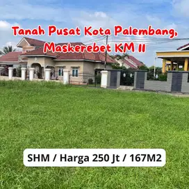 Tanah Kavling Maskarebet KM. 11 Palembang