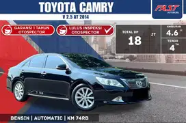 TOYOTA CAMRY V 2014 2.5 AT KM.74RB & PAJAK PANJANG #F3ST