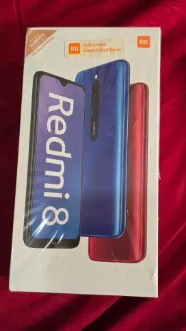 Jual murah Xiaomi Redmi 8 hanya 925ribu. dus charger komplit