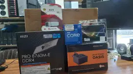 Pc intel core i7 gen 12 12700 new gak jadi pakai