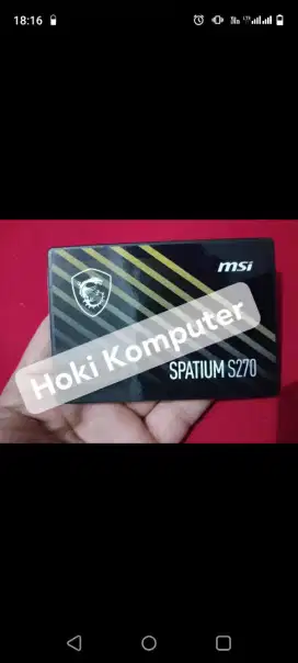 SSD 240GB merk MSI