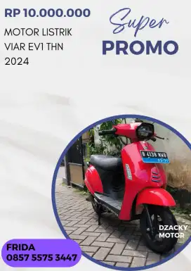 Motor Listrik Viar EV1 Thn 2024