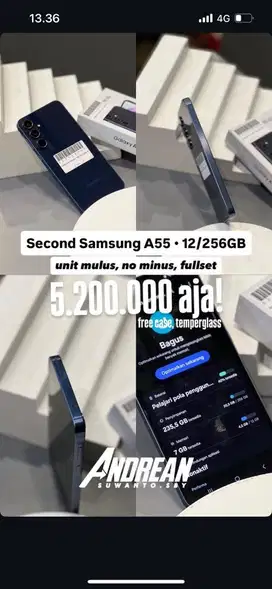 Samsung A55 12/256