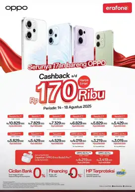 Serunyar17an bareng OPPO