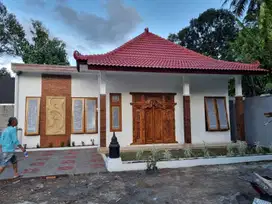 RUMAH EKSLUSIF BERNUANSA ETNIK JAWA MODERN DI BOROBUDUR, MAGELANG