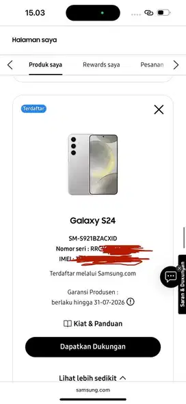 Samsung Galaxy S24 8/256Gb Like New Sein On