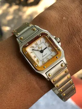 Romanson Imperial Santos Quartz Swiss made 24x24mm Ladies