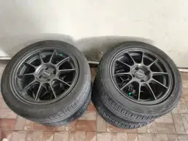 Fs velg wedsport tc 105x ring 15 plus ban falken ziex 195 50 good cond