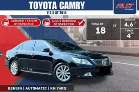TOYOTA CAMRY V 2014 2.5 AT KM.74RB & PAJAK PANJANG #F1ST