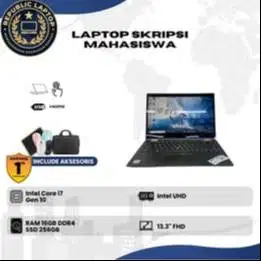 Laptop 2in1 Untuk Skripsi Atau Tugas Kantor