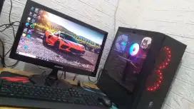 Komputer Cpu Lengkap Core i7 Fullset Siap Pakai
