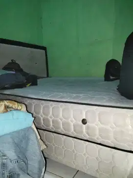 jual kasur & tivi tabung + set box 21