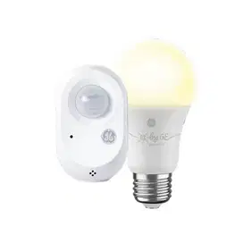C by GE Motion Sensor Starter Kit Smart Bulb A19 + Smart Motion Sensor