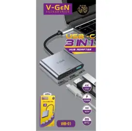Vgen  3-in-1 USB C Hub VHB-01
