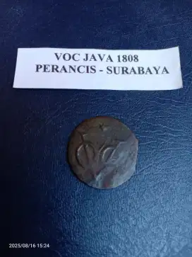 Uang Coin VOC -JAVA 1808