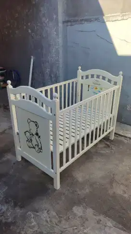 jual box bayi kayu little equi murah