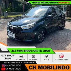(Gress) All New Brio E CVT Matic 2025 Like New Kredit Murah