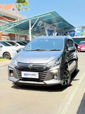 DP Rendah - Daihatsu Ayla 1.2 R Bensin MT 2021 Abu Abu