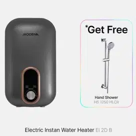 Modena Instant Water Heater EI 2D B Second + Gratis Hand Shower Baru