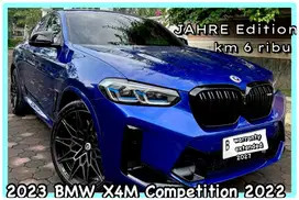 bmw x4 M competition 2023 x4m lci x5  wagon m3 tahun 2022 bmw jual m4