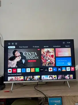 TV Android coocaa slim frame 43 inch