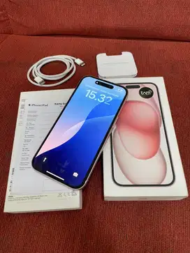 iphone 15 128 gb pink fullset