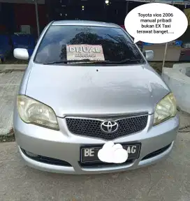 Toyota Vios tipe G manuàl 2006 bkn ex Taxi