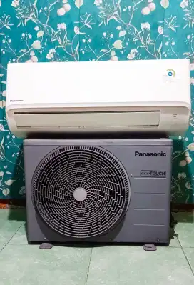 Ac panasonic 1/2 pk, low watt, type baru freon r32