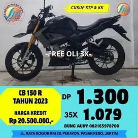 HONDA CB150R TAHUN 2023 SIAP PAKAI, BERGARANSI, GRATIS SERVIS