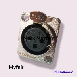 Socket/Soket Canon Body Perempuan Myfair Silver