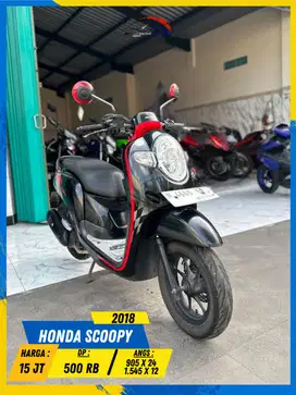 HONDA SCOOPY 2018 MESIN DIJAMIN AMAN HIKMAH MOTOR KEPUH