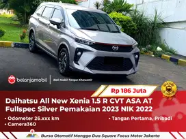 [ LOW KM ] Daihatsu All New Xenia 1.5 R CVT ASA AT Silver 2022 2023