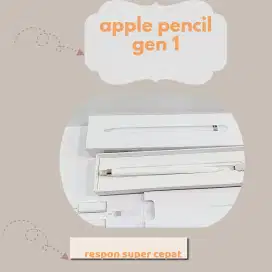 Apple Pencil Gen 1 – Mulus Pemakaian 1,5 Tahun