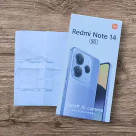 Redmi Note 14 5G 12/512 GB, Warna Green, BNIB, Garansi Resmi 15 Bulan