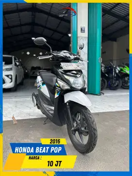 HONDA BEAT POP 2016 MURAH MERIAH MASZEHH HIKMAH MOTOR KEPUH