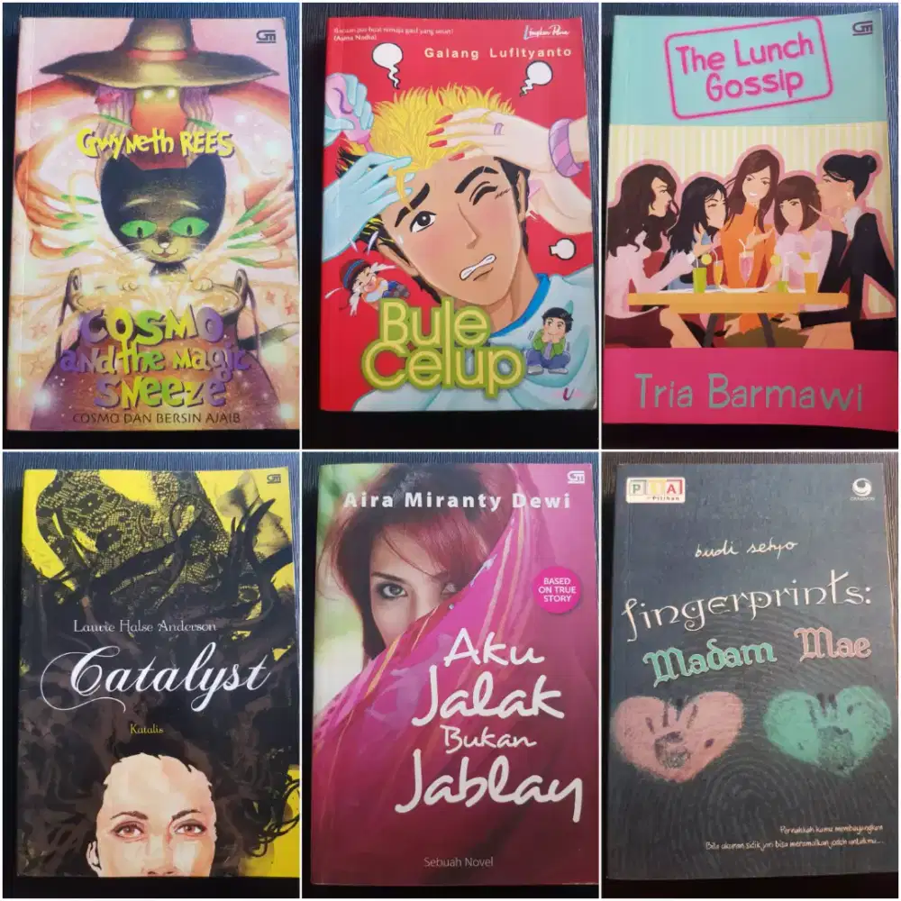 Novel Berbagai Judul dan Genre