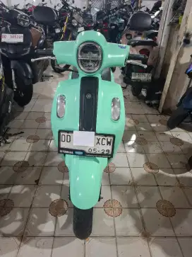 Yamaha Fazzio 125cc 2024 hijau muda keyless