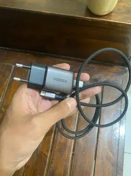 Cas iphone merk ugreen mfi fast charger (casan ip apple)