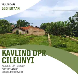 Kavling dijual Komplek DPR Cileunyi View Kota Bandung dan Pegunungan