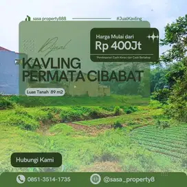 Dijual Cepat Kavling sebrang Mal Pelayanan Publik Cibabat