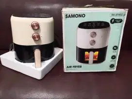 ObraLLLLLL
Samono air fryer Low watt 5 ltr
Msih mulus
Baru skali pakai