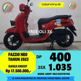 YAMAHA FAZZIO NEO TAHUN 2023 BERGARANSI, MESIN HALUS, BODI MULUS