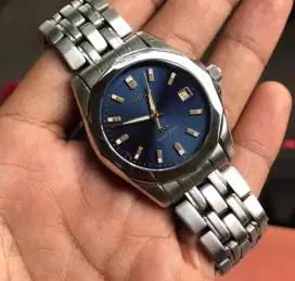 Grand Seiko blue sunburst watch ORI