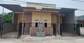 Dijual Rumah Deret Minimalis Coklat di Harapan Indah
